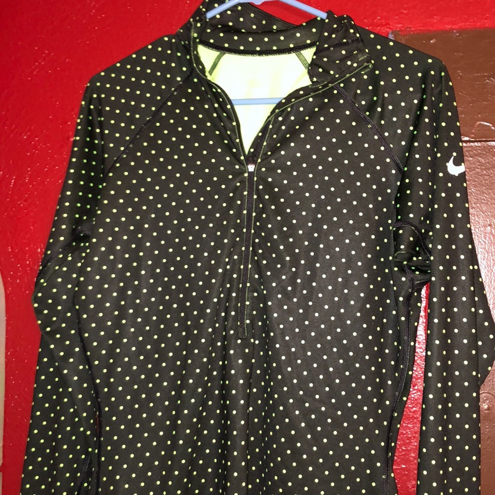 Nike Pro dri-fit polka dot pullover